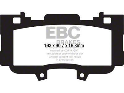 EBC Brakes Greenstuff Brake Pad Sets - DP23042