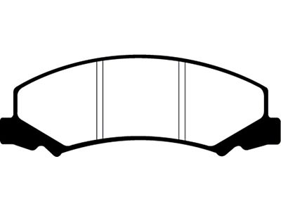 EBC Brakes 08-09 Buick Allure Canada 5.3 Greenstuff Front Brake Pads