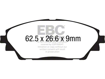 EBC Brakes Greenstuff Brake Pad Sets Fronts Only - DP22185