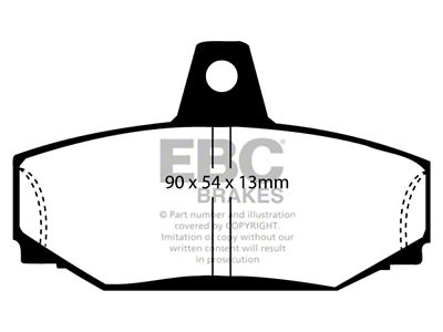 EBC Brakes Greenstuff Brake Pad Sets Rears Only - DP2793