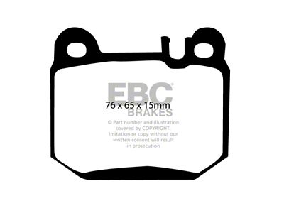 EBC Brakes Greenstuff Brake Pad Sets Rears Only - DP61395