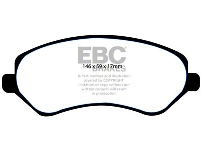 EBC Brakes Greenstuff Brake Pad Sets Front & Rear - DP61612
