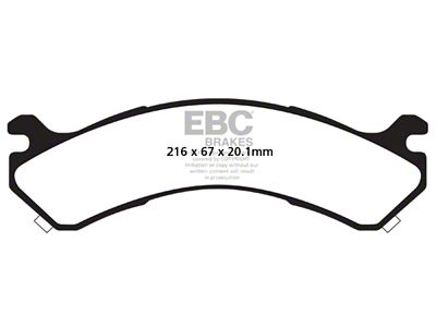 EBC Brakes Greenstuff Brake Pad Sets Rears Only - DP61663