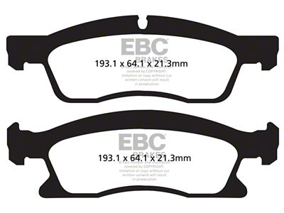 EBC Brakes Greenstuff Brake Pad Sets Fronts Only - DP62136