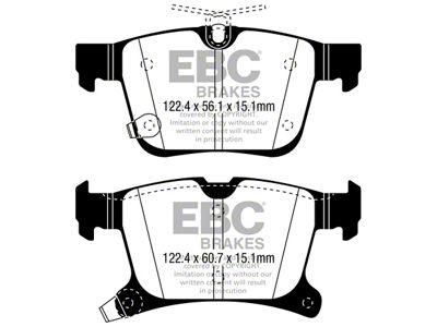 EBC Brakes Greenstuff Brake Pad Sets Rears Only - DP63066