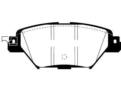 EBC Brakes Greenstuff Brake Pad Sets Rears Only - DP63083