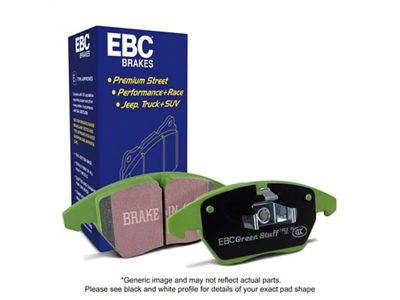 EBC Brakes Greenstuff Brake Pad Sets Rears Only - DP63151