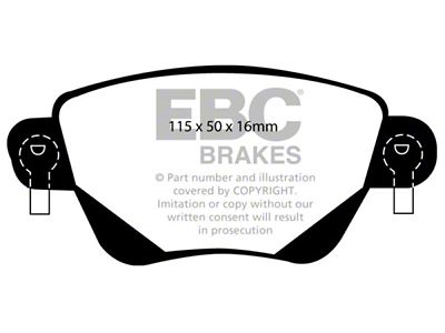 EBC Brakes Redstuff Brake Pad Sets Rears Only - DP31350C