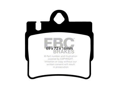 EBC Brakes Redstuff Brake Pad Sets Rears Only - DP31364C