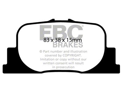 EBC Brakes Redstuff Brake Pad Sets Rears Only - DP31456C