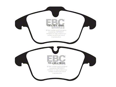 EBC Brakes Redstuff Brake Pad Sets Fronts Only - DP31911C