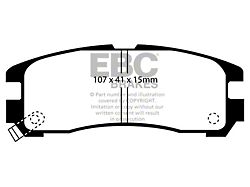 EBC Brakes Redstuff Brake Pad Sets Rears Only - DP3738C