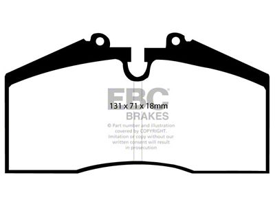 EBC Brakes Redstuff Brake Pad Sets Rears Only - DP3767C
