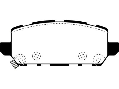 EBC Brakes Redstuff Brake Pad Sets Rears Only - DP33051C