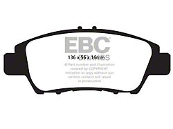 EBC Brakes Ultimax2 Brake Pad Sets Fronts Only - UD1394
