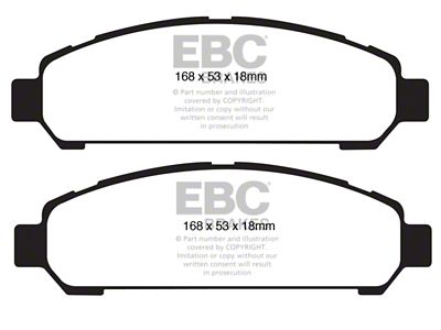 EBC Brakes Ultimax2 Brake Pad Sets Fronts Only - UD1401
