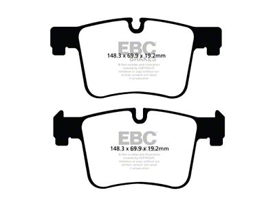 EBC Brakes Ultimax2 Brake Pad Sets Fronts Only - UD1561
