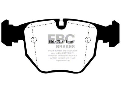 EBC Brakes Ultimax2 Brake Pad Sets Fronts Only - UD681