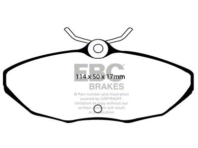 EBC Brakes Ultimax2 Brake Pad Sets Rears Only - UD806