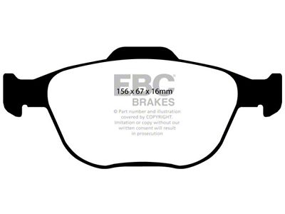 EBC Brakes Ultimax2 Brake Pad Sets Fronts Only - UD970