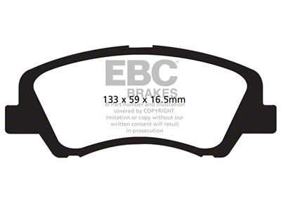 EBC Brakes Ultimax2 Brake Pad Sets Fronts Only - UD1593