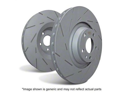 EBC Brakes Slotted Rotor Sets Rears Only - USR2163