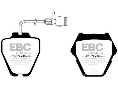 EBC Brakes Yellowstuff Brake Pad Sets Fronts Only - DP41328R