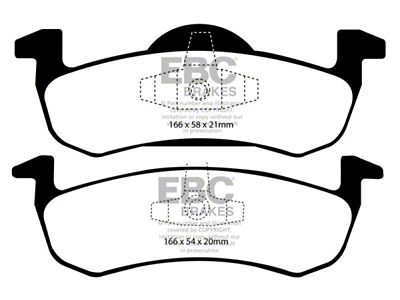 EBC Brakes Yellowstuff Brake Pad Sets Rears Only - DP41804R