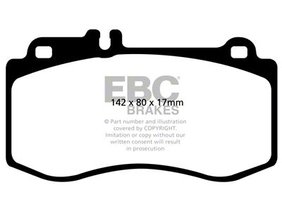 EBC Brakes Yellowstuff Brake Pad Sets Fronts Only - DP41857R