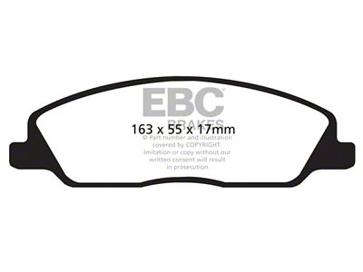 EBC Brakes Yellowstuff Brake Pad Sets Fronts Only - DP41869R