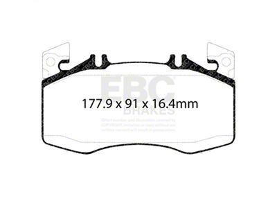 EBC Brakes Yellowstuff Brake Pad Sets Fronts Only - DP42424R