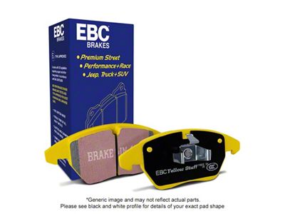 EBC Brakes Yellowstuff Brake Pad Sets Fronts Only - DP43148R