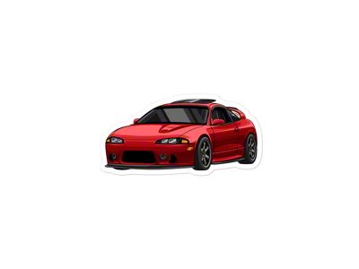 Throtl Eclipse GSX Slap Sticker