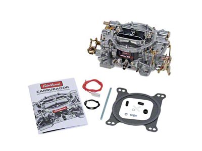 Edelbrock AVS2 500 CFM Carburetor w/Manual Choke Satin Finish Non-EGR - 1902