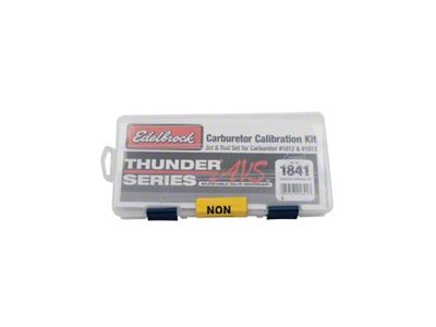 Edelbrock Calibration Kit for 1812/1813 - 1841