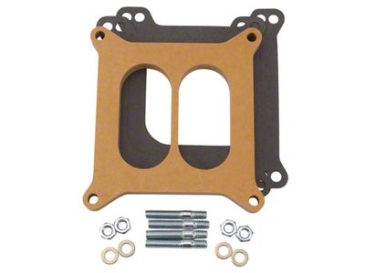 Edelbrock 1/2-Inch DIVided Wood Spac - 8725