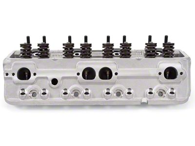 Edelbrock Cylinder Head E-Street SB Chevrolet 64cc Complete Pair - 5089
