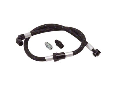 Edelbrock Fuel Hose Assembly w/ Street Filter SBC Proclassic Finish - 8102