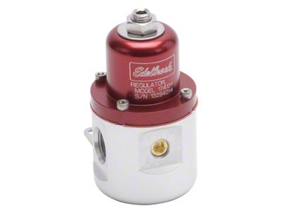 Edelbrock Fuel Pressure Regulator Carbureted 160 GPH 5-10 PSI 3/8In - 174131