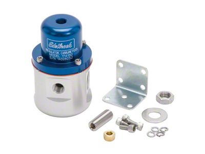 Edelbrock Fuel Pressure Regulator Carbureted 160 GPH 5-10 PSI 3/8In - 174132