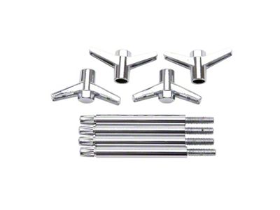 Edelbrock 2Pc Wing Bolts- 2 7/8-Inch - 4400