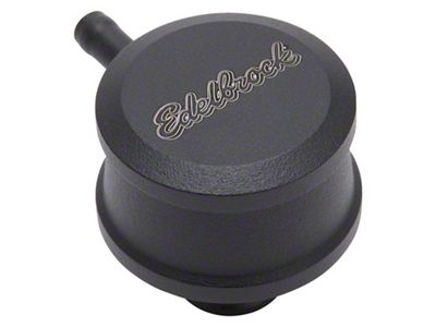Edelbrock PCV for Valve Cover Aluminum Round Push In w/ - 4406