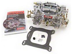 Edelbrock Carburetor Performer Series 4-Barrel 500 CFM Manual Choke Satin - 1404
