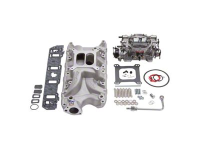Edelbrock Manifold And Carb Kit Performer RPM Small Block Ford - 2032
