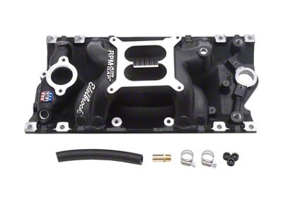 Edelbrock Performer RPM Air Gap Vortec Black - 75163