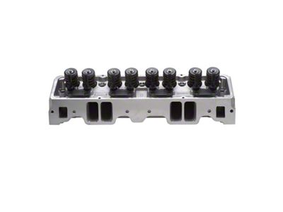 Edelbrock 1Pr Cyl Head E-210 SBC 64cc Perf RPM Complete - 5085