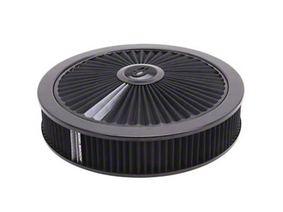 Edelbrock Air Cleaner Pro-Flo High-Flow Series Round Filtered Top 14In - 43662