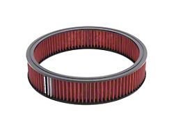 Edelbrock Pro-Flo 14-Inch Round Air Cleaner Element; Red 
