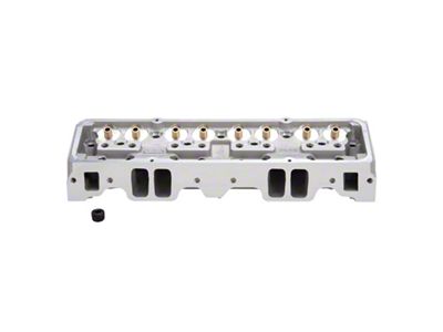 Edelbrock Cyl Head SBC Nhra Legal 64cc Straight Plug Bare - 60887