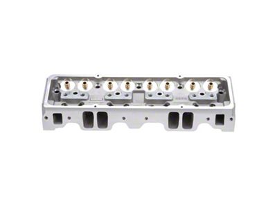 Edelbrock Cyl Head SBC Nhra Legal 64cc Angled Plug Bare